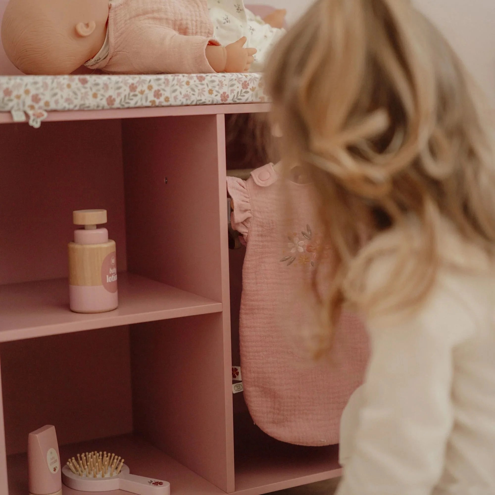 Poppencommode – Roze – Essentials