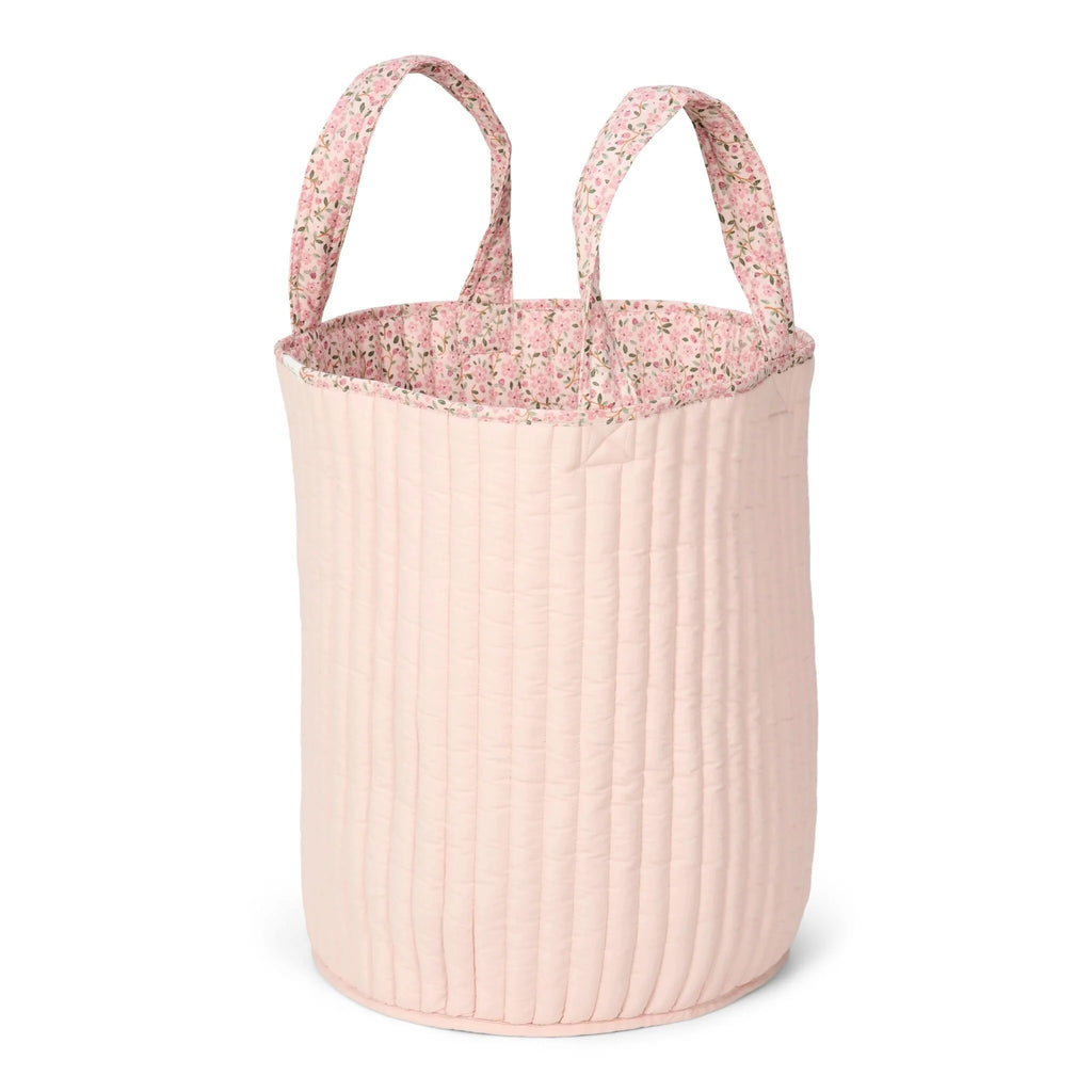 Opbergmand XL - Roze - Fairy Floral