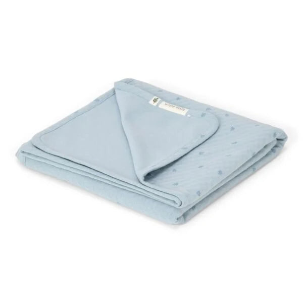 Ledikant deken - Blauw - Essentials