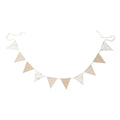Slinger met vlaggetjes - Wit - Newborn Naturals - Baby Bunny