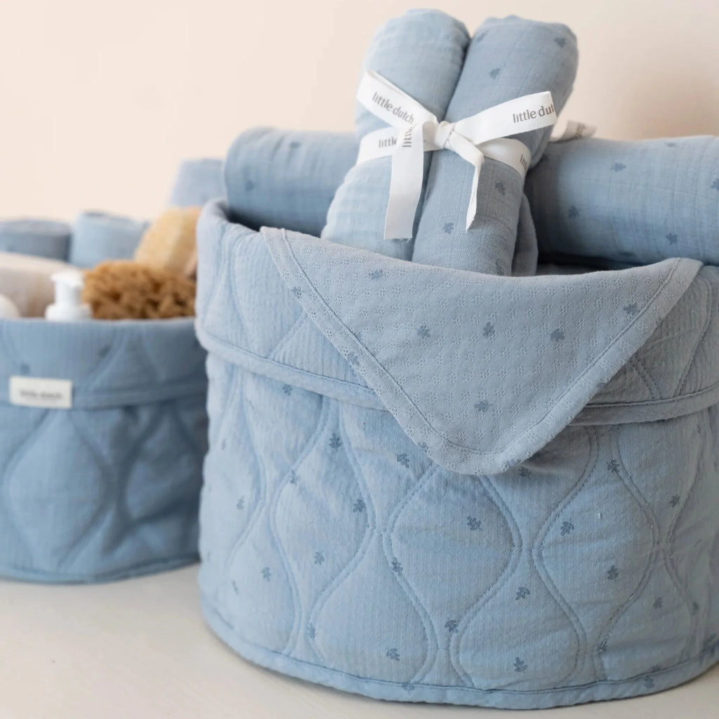 Opbergmandje medium - Blauw - Essentials