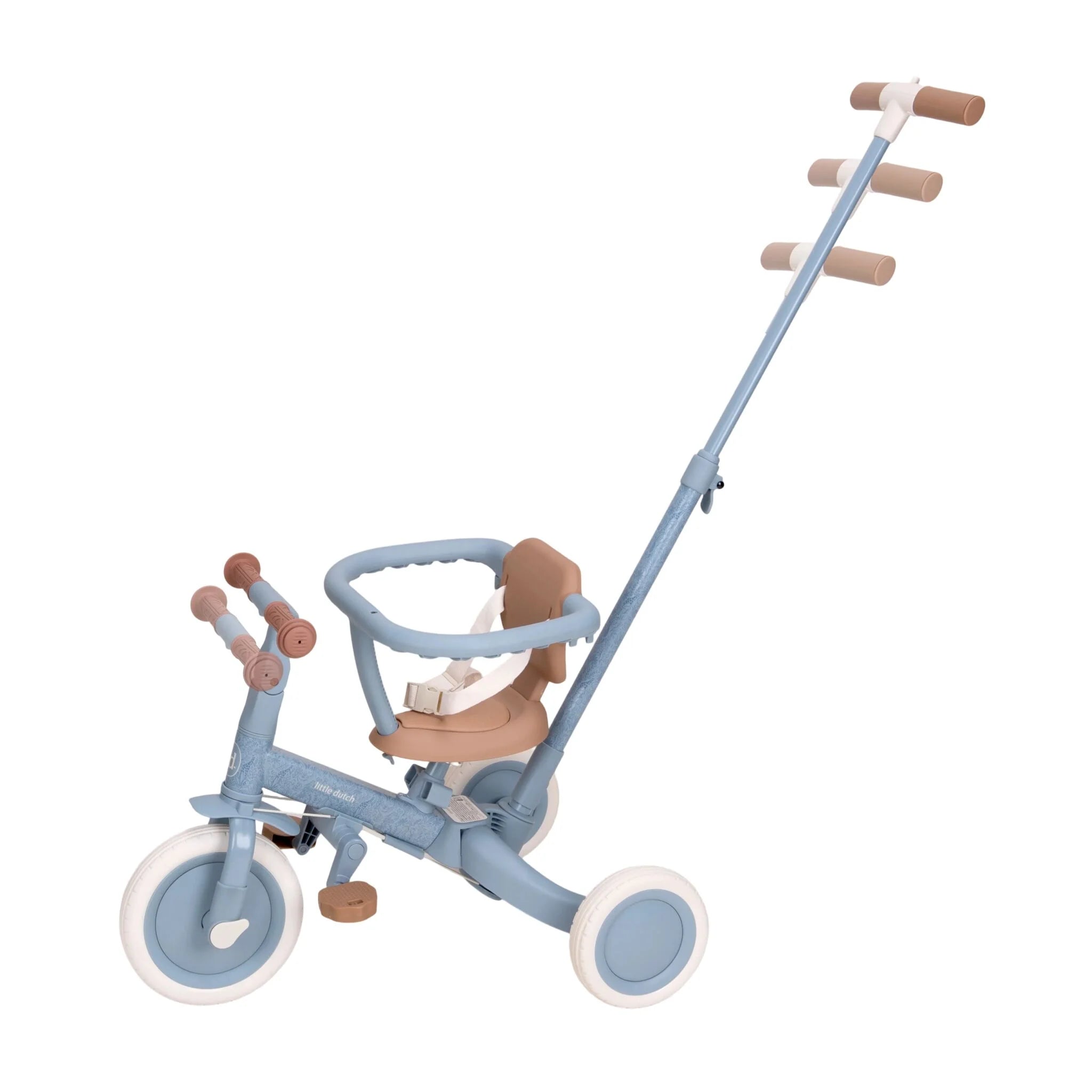 4 in 1 driewieler - Blauw