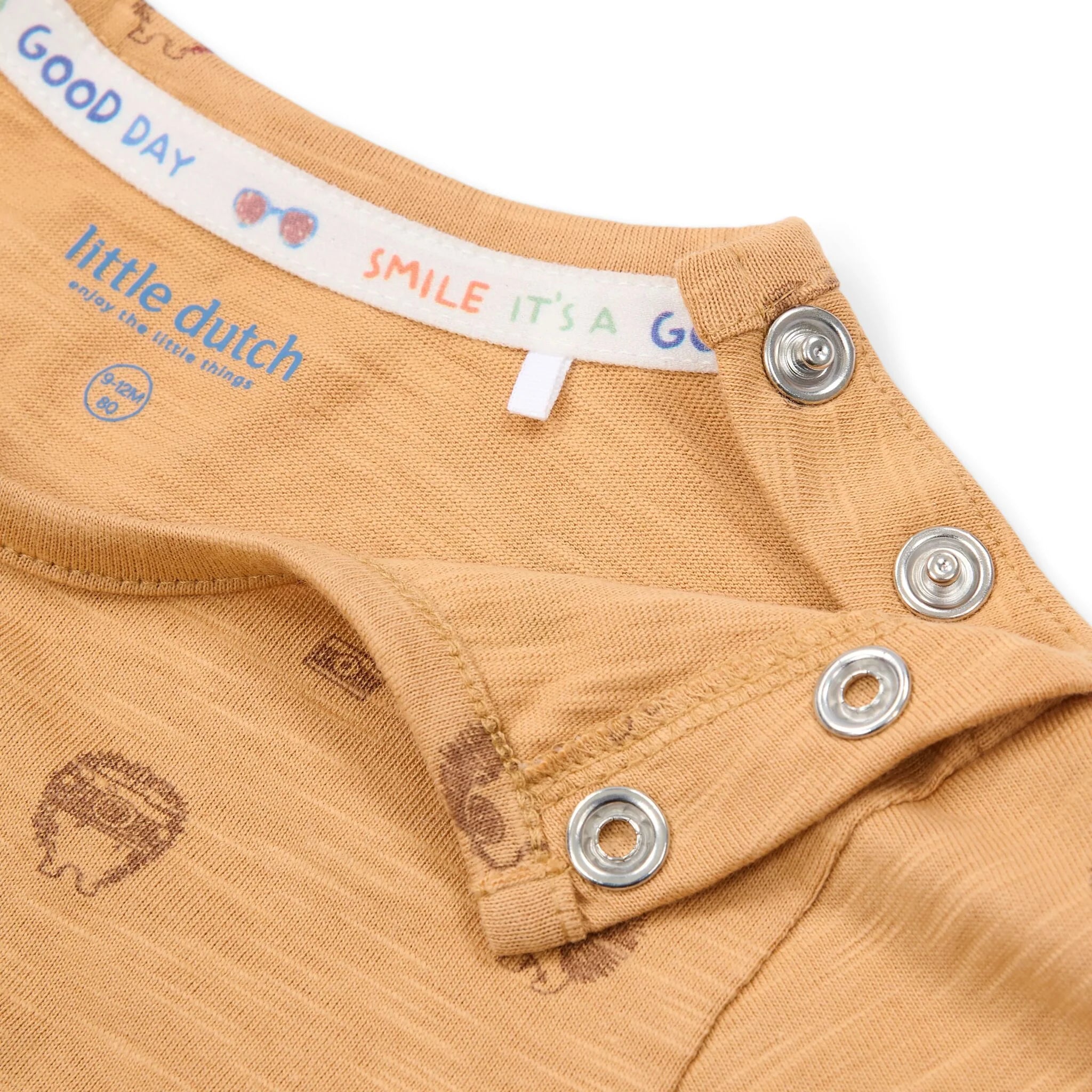 Shirt  korte mouw - Bruin