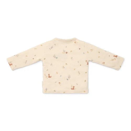 Shirt lange mouw - Zand - Forest Friends - All over print