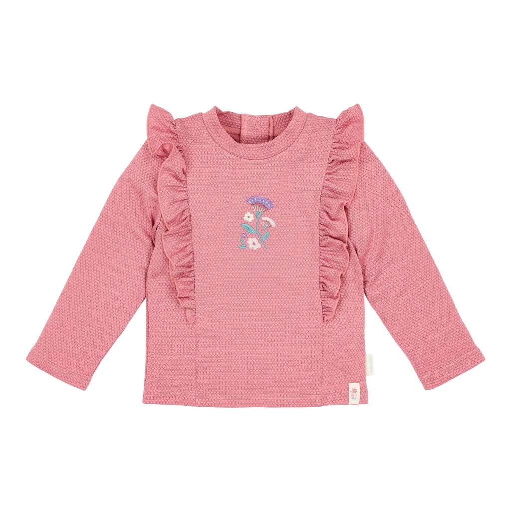 Zwemshirt lange mouw - UPF 40 - Roze