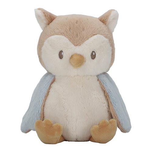Knuffel Uil - Blauw - Forest Friends