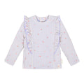 Zwemshirt lange mouw - UPF 40 - Paars - Dreamy Stripes