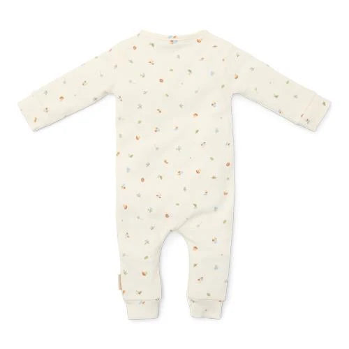 Eendelige pyjama - Wit - Forest Friends - Forest Treasures
