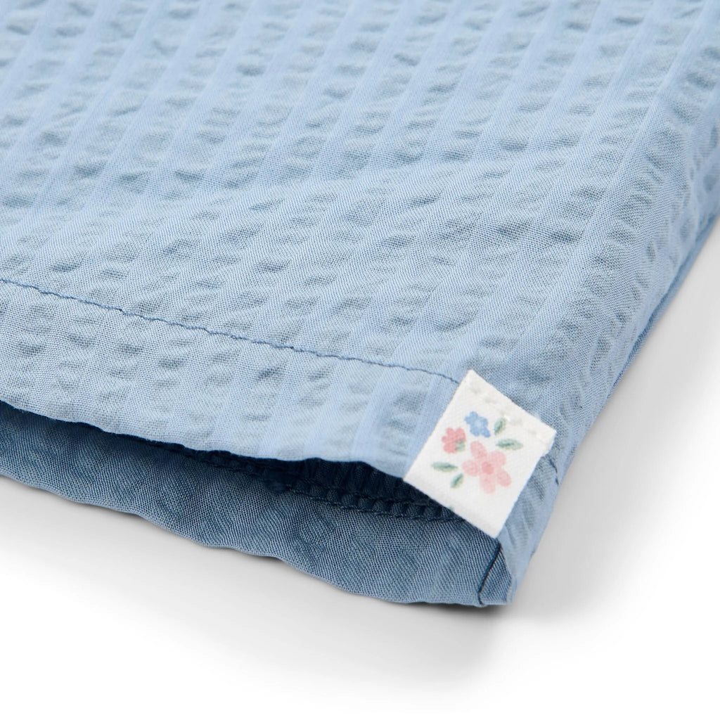 Wijde broek - Blauw