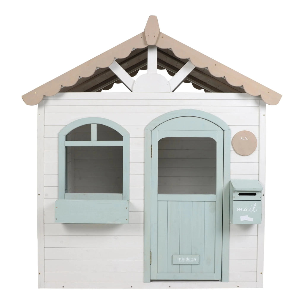 Houten speelhuisje - Wit