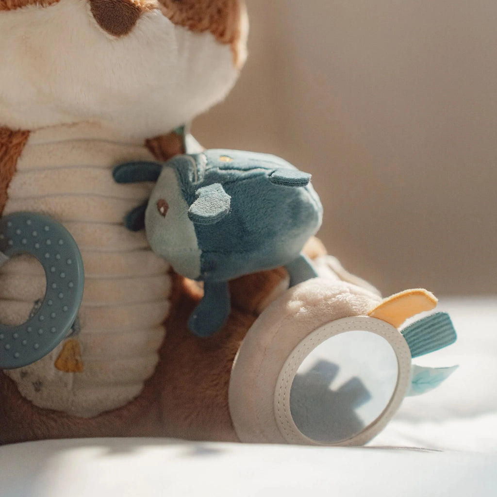Activiteitenknuffel Vos - Blauw - Forest Friends