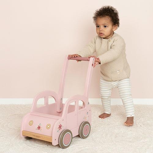 Loopwagen - Roze - Essentials