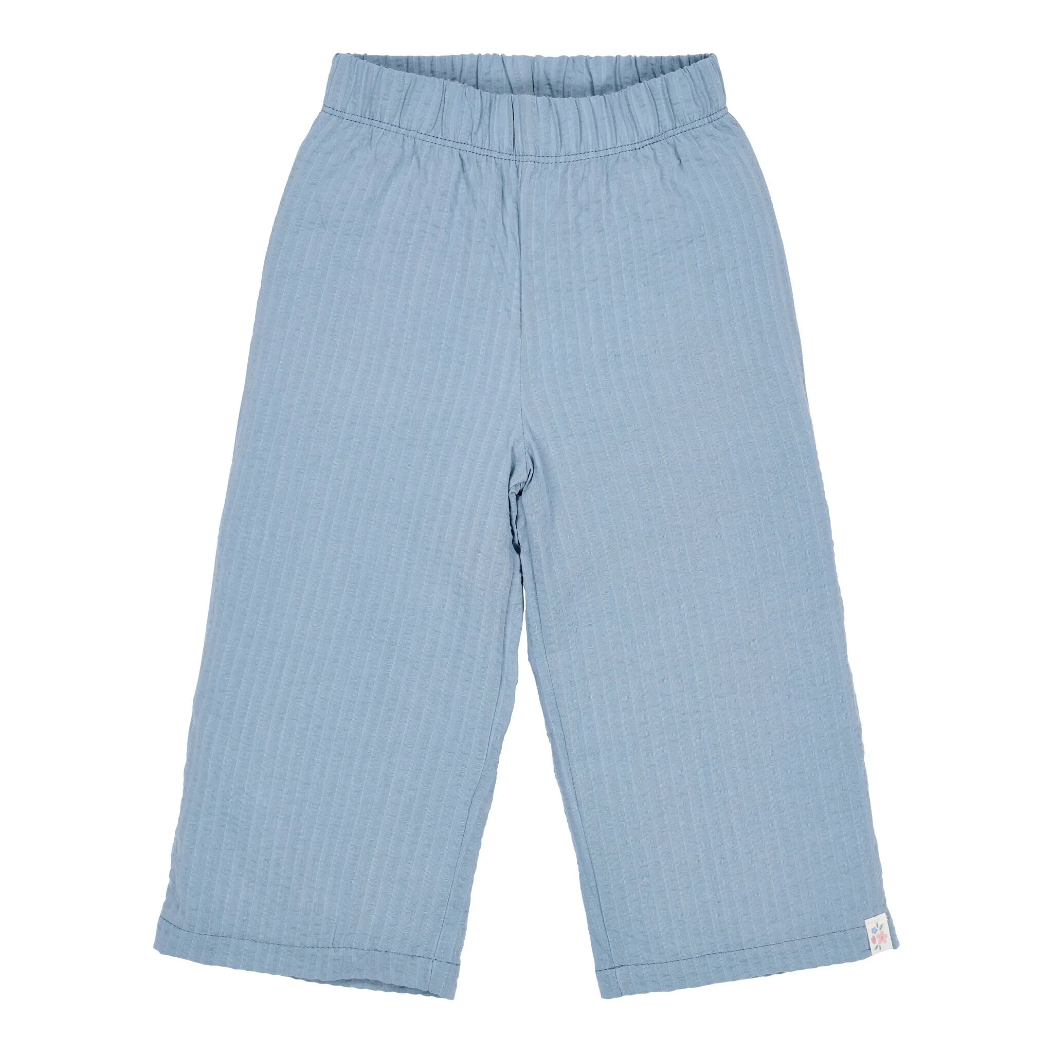 Wijde broek - Blauw