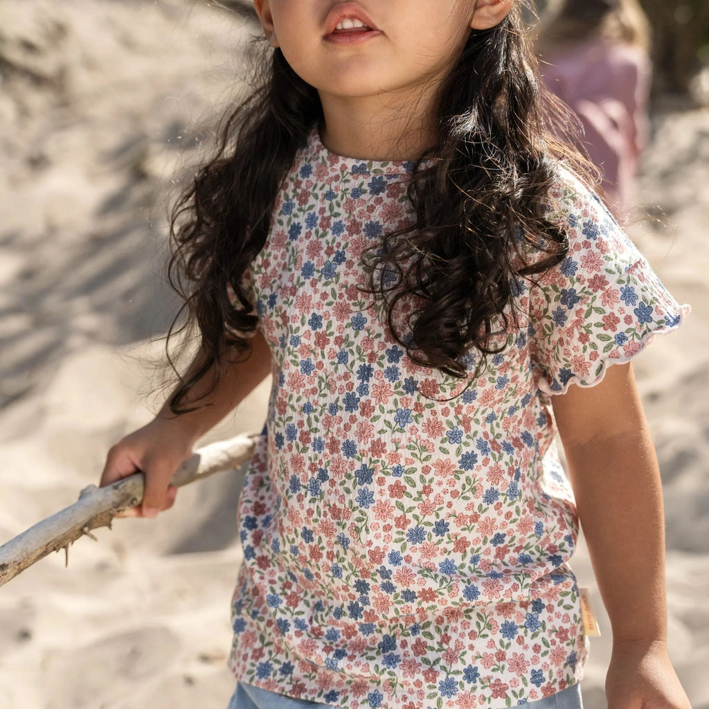 Shirt korte mouw - Meadow Flowers