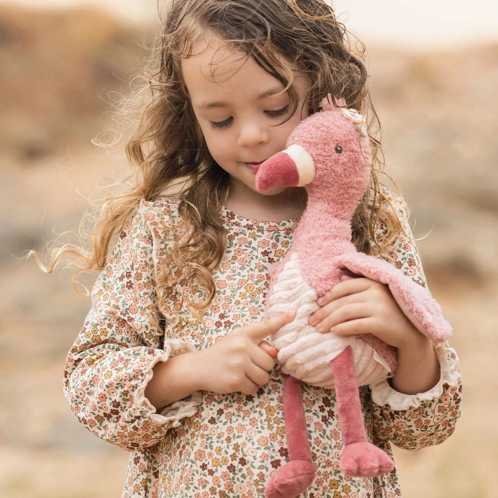 Knuffel Flamingo - Roze - 35 cm