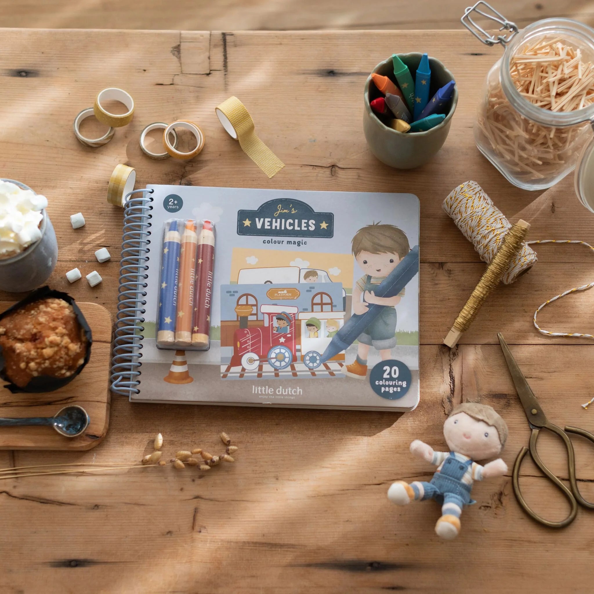 Kleurboek - Essentials - Jim