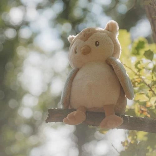 Knuffel Uil - Blauw - Forest Friends