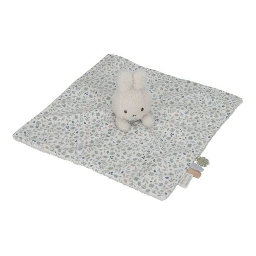nijntje knuffeldoekje - Blauw - Lucky Leaves