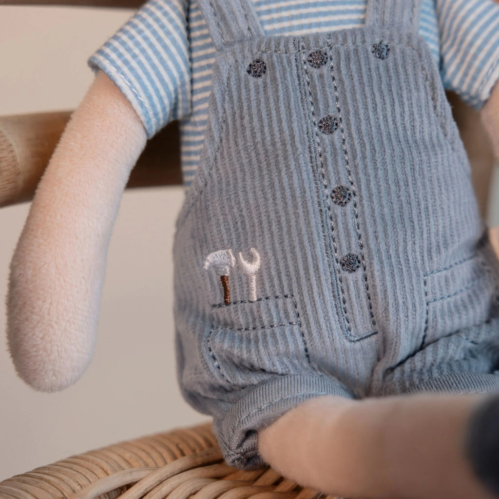 Knuffelpop Jim  - 35 cm