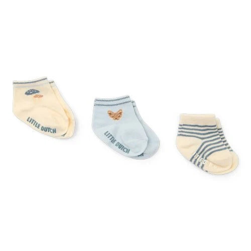 3-pack hoge sokken - Meerkleurig - Forest Friends