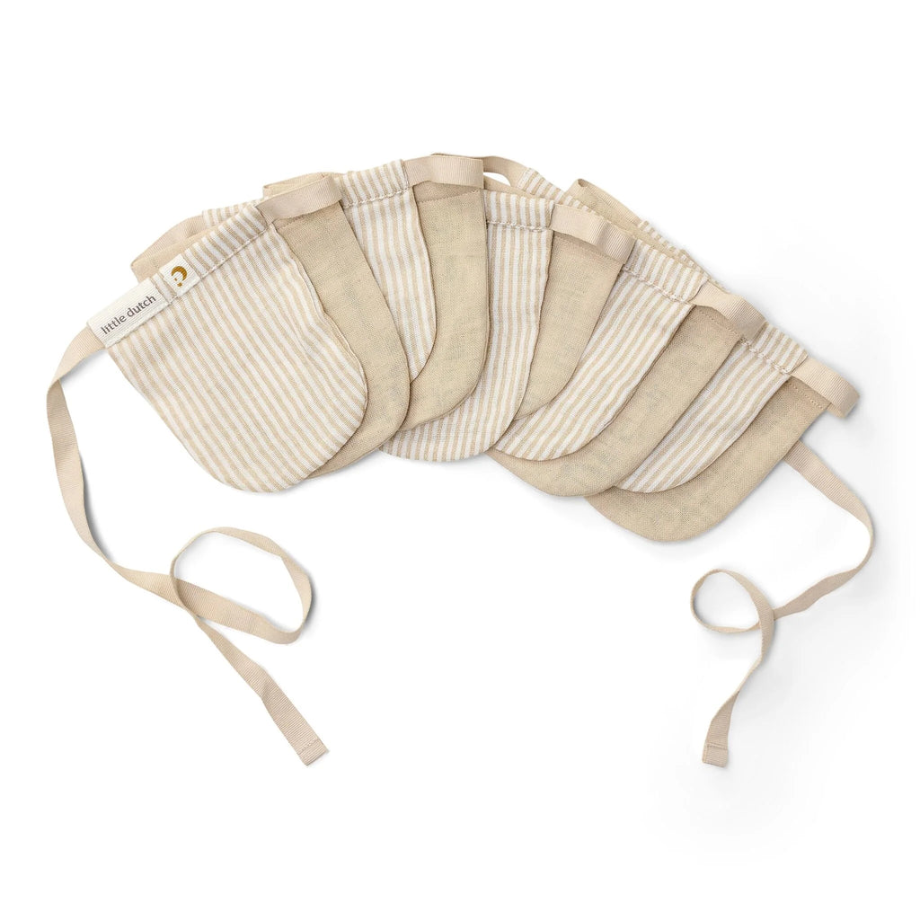 Slinger met vlaggetjes - Beige - Essentials