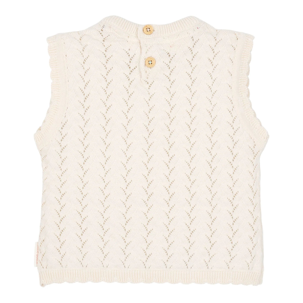 Singlet gebreid - Wit