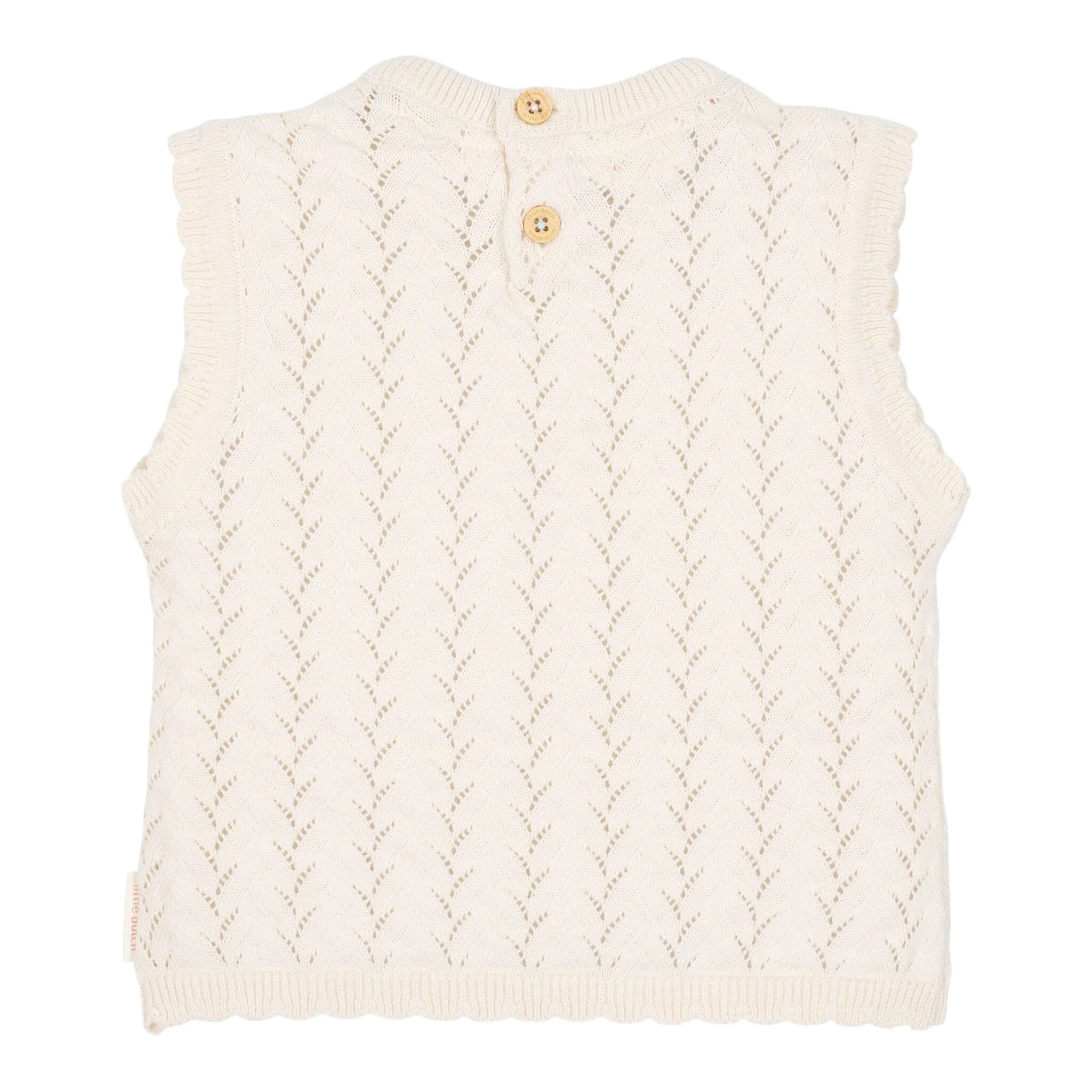 Singlet gebreid - Wit