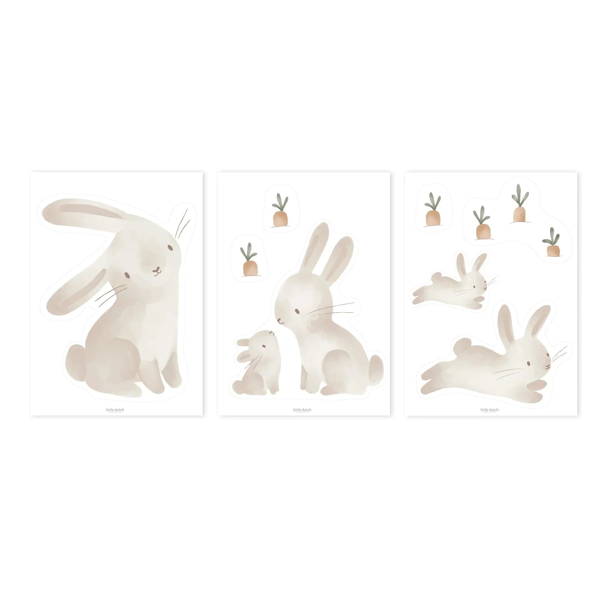 Muurstickers Baby Bunny