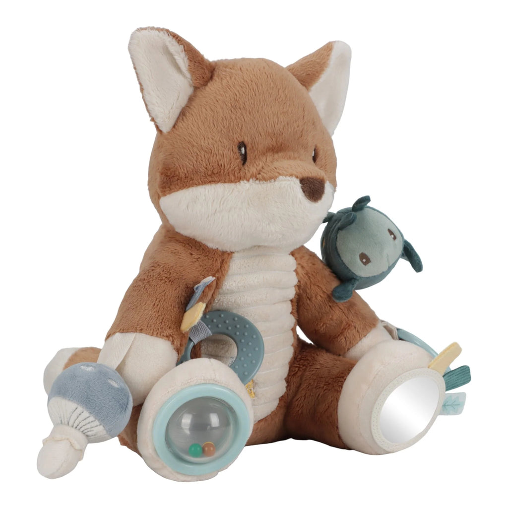 Activiteitenknuffel Vos - Blauw - Forest Friends