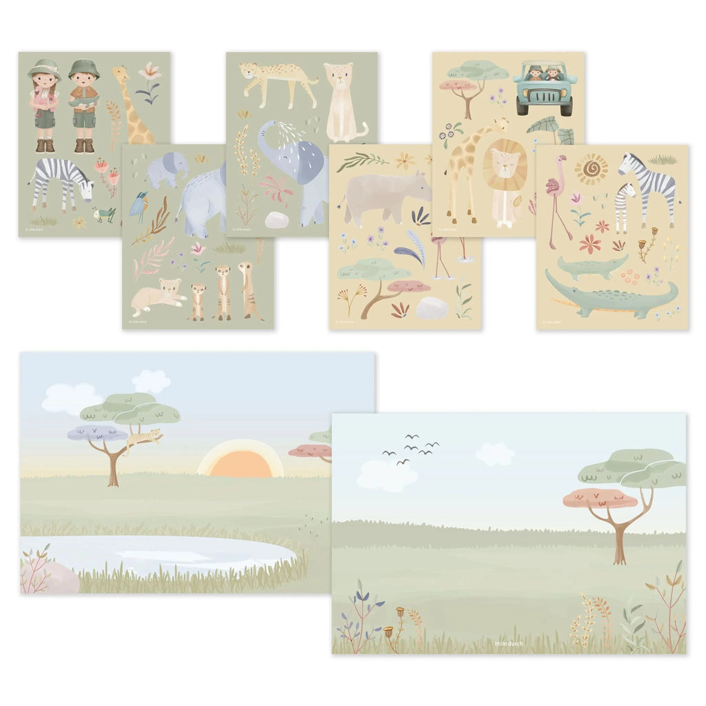 Stickerset - Jim en Rosa
