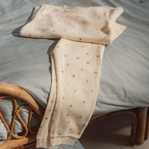 Tweedelige pyjama - Wit - Forest Friends - Forest Treasures