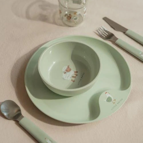 Kinderbord - Groen - Little Farm