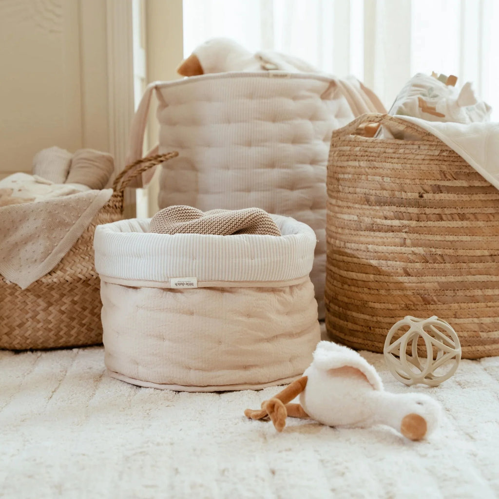 Opbergmand groot - Beige - Essentials