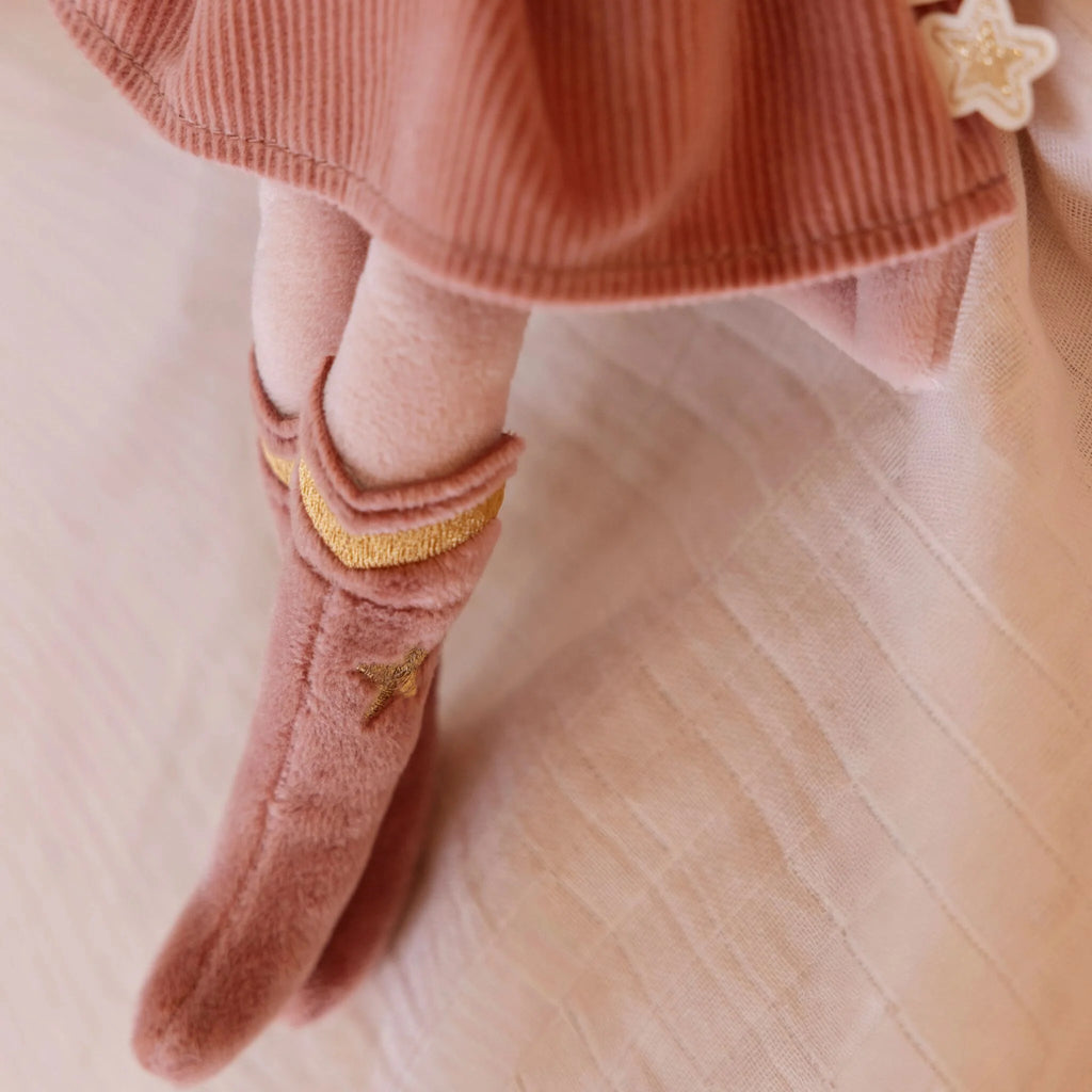 Knuffelpop Superheld Rosa - 35 cm