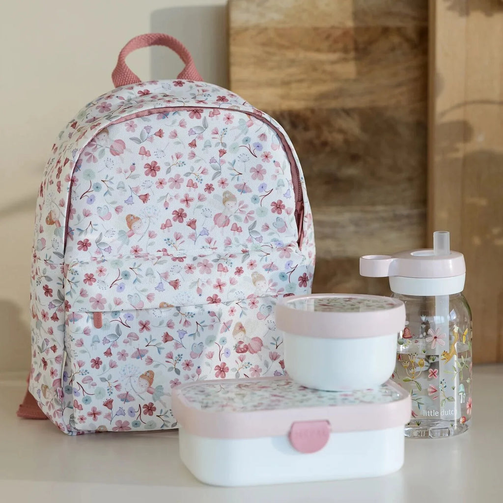 Mepal Drinkfles met rietje 450 ml - Roze