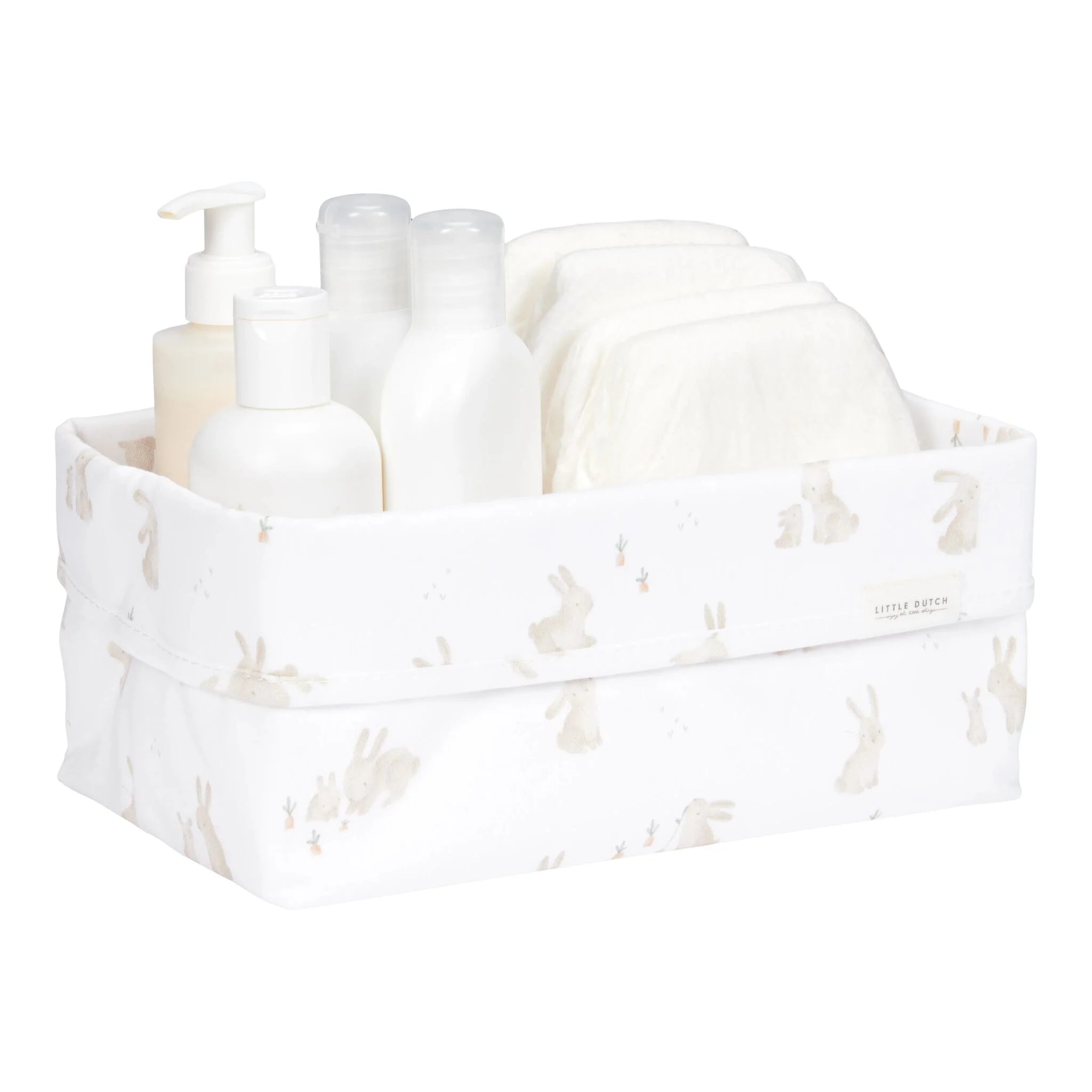 Commodemandje groot - Wit - Newborn Naturals - Baby Bunny