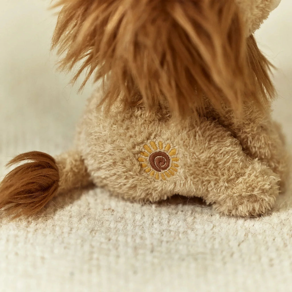 Knuffel Leeuw - Geel - 17 cm