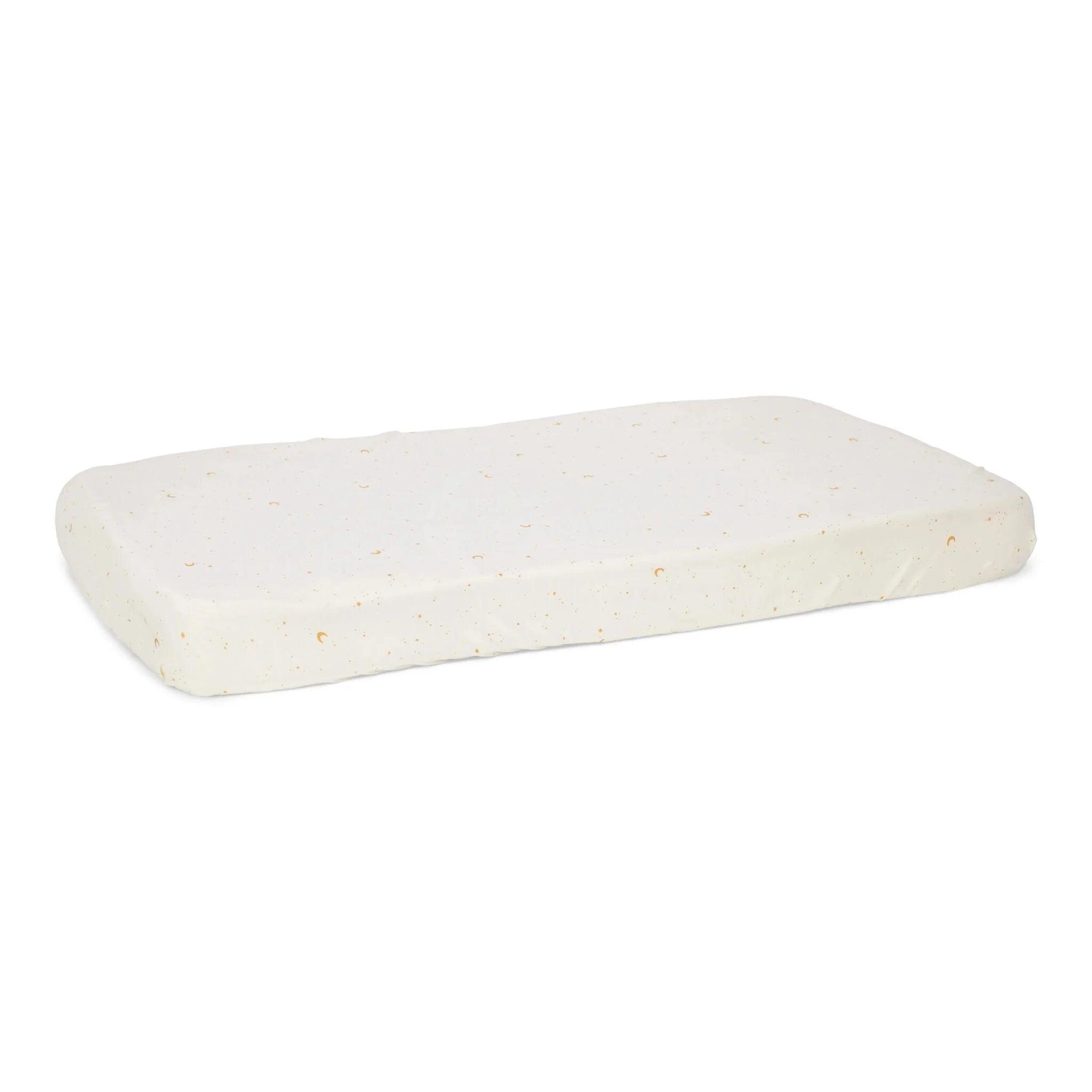 Ledikant hoeslaken - Wit - Newborn Naturals - Little Goose