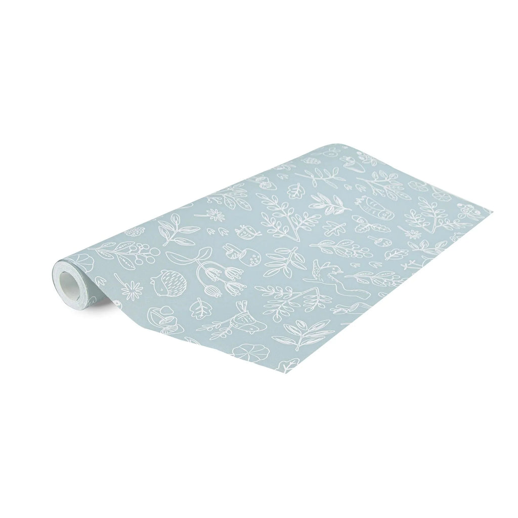 Vliesbehang – Blauw – Forest Friends – Forest Wonder