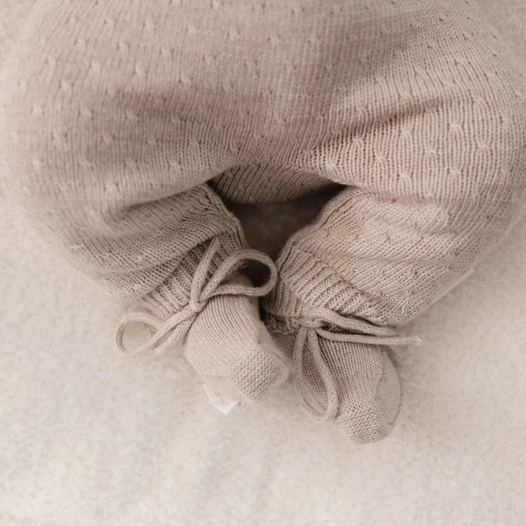Slofjes - Beige - Newborn Naturals