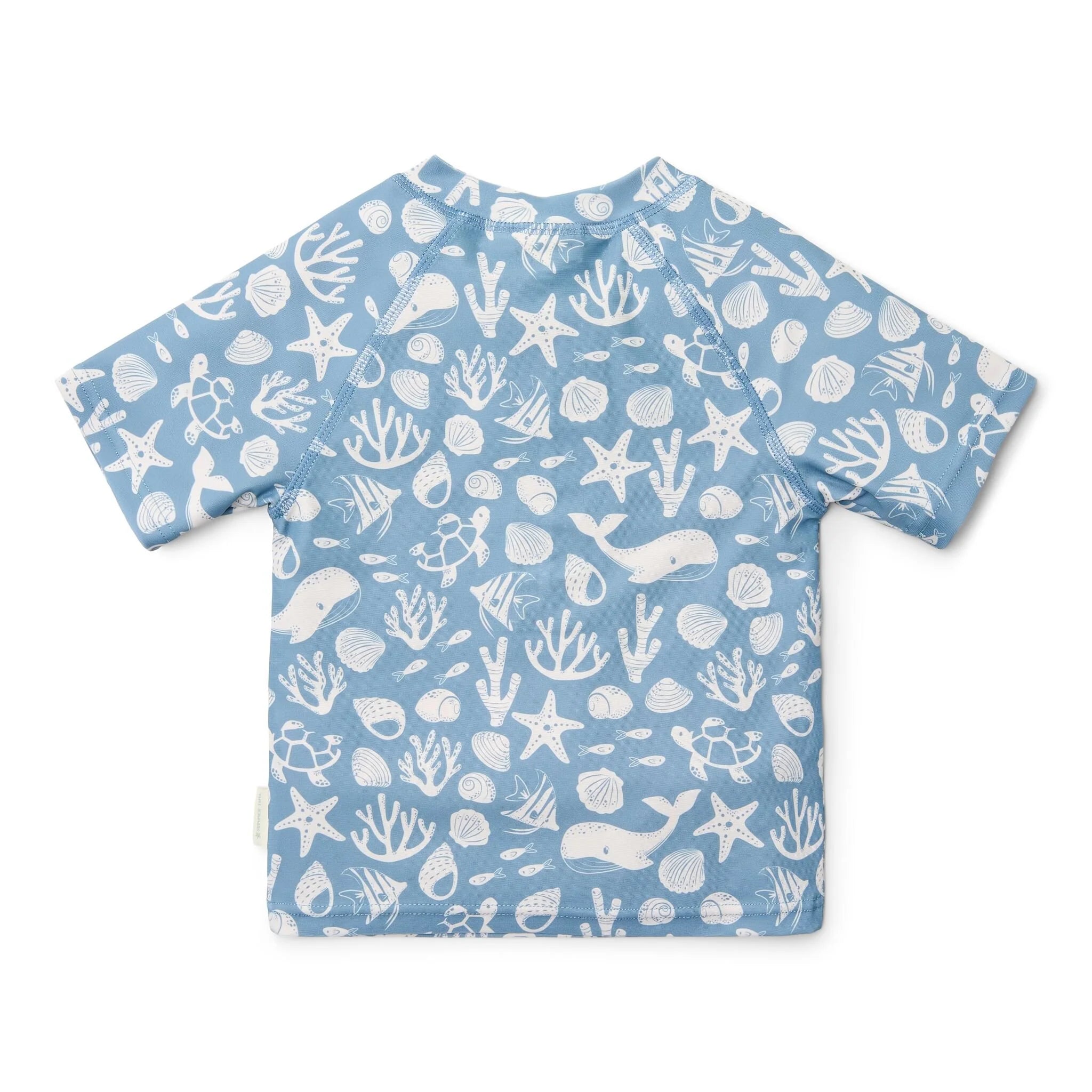 Zwemshirt korte mouw - Lichtblauw - Sea Life