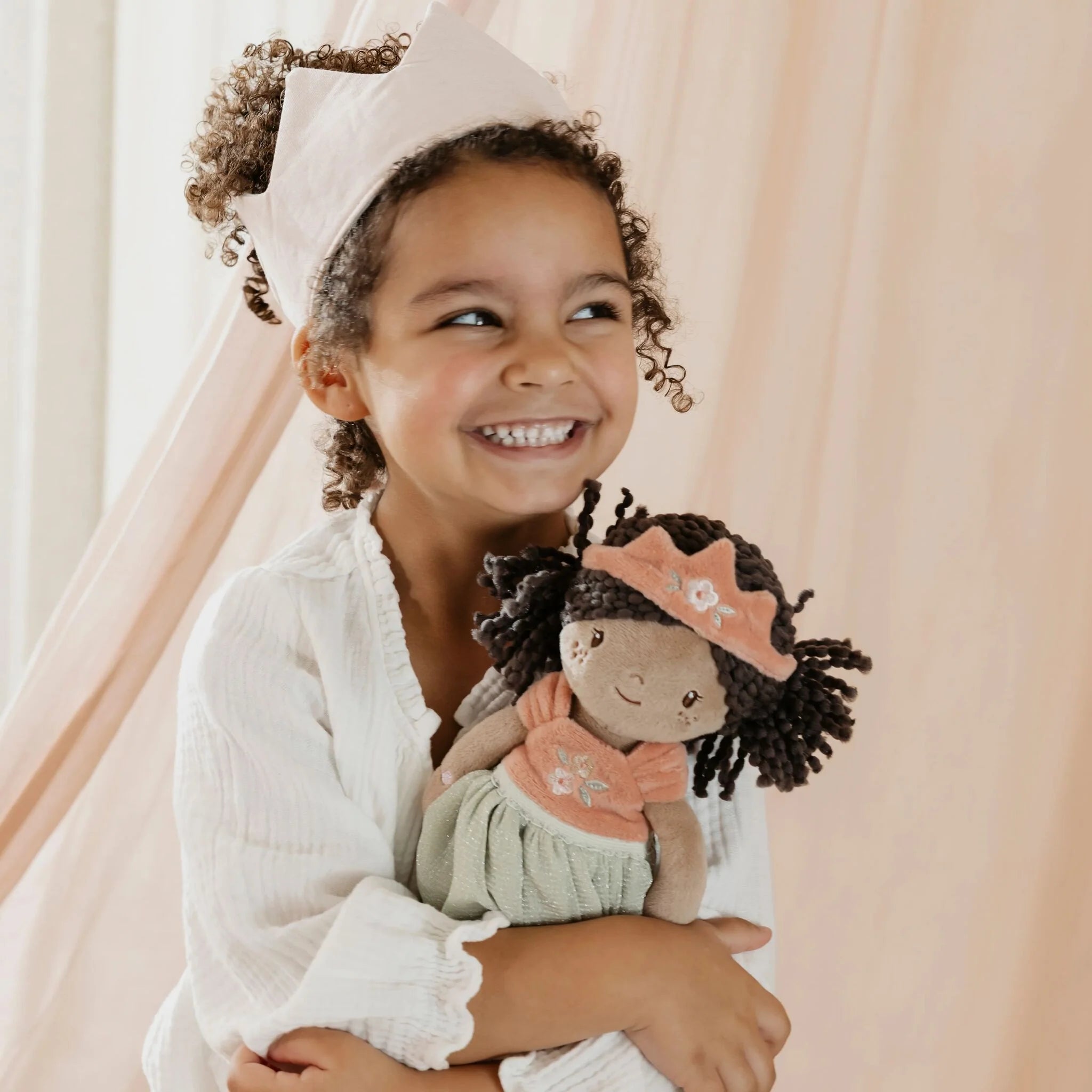 Knuffelpop Prinses Evi - 35 cm