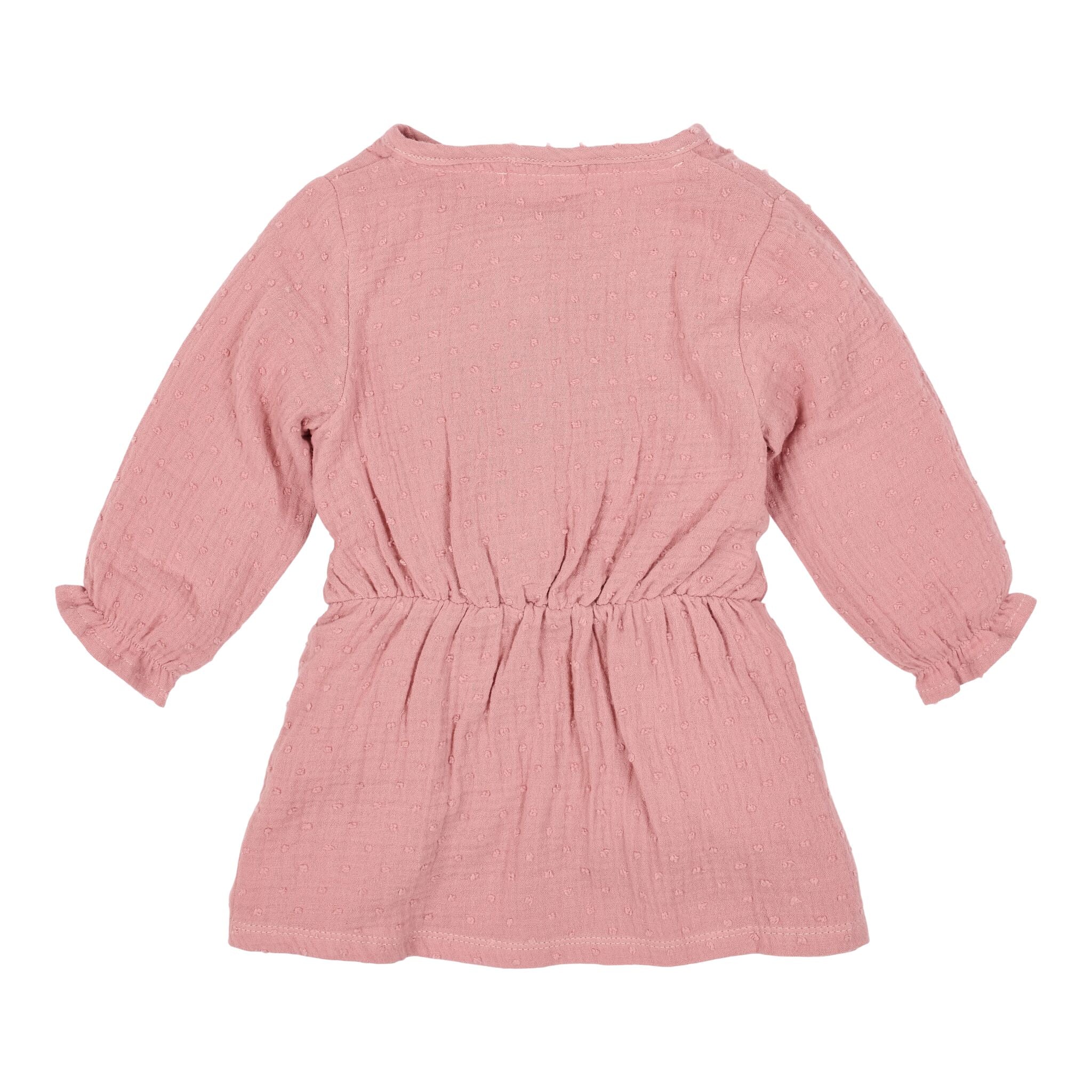 Jurk - Lange Mouw - Roze