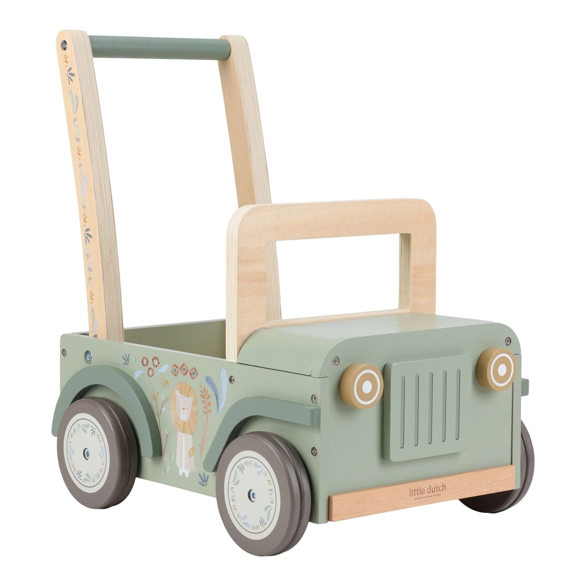 Duwkar safari auto - Groen