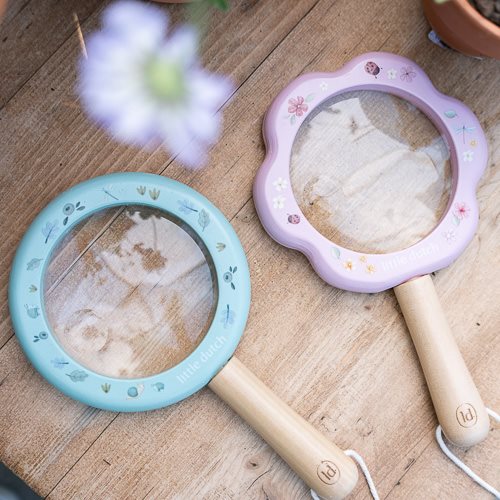 Houten Vergrootglas - Roze - Fairy Garden