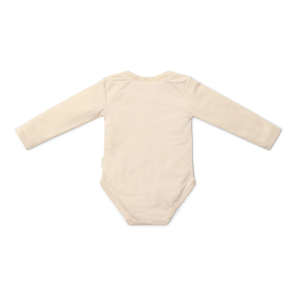 2-pack kerst romper lange mouw – Beige