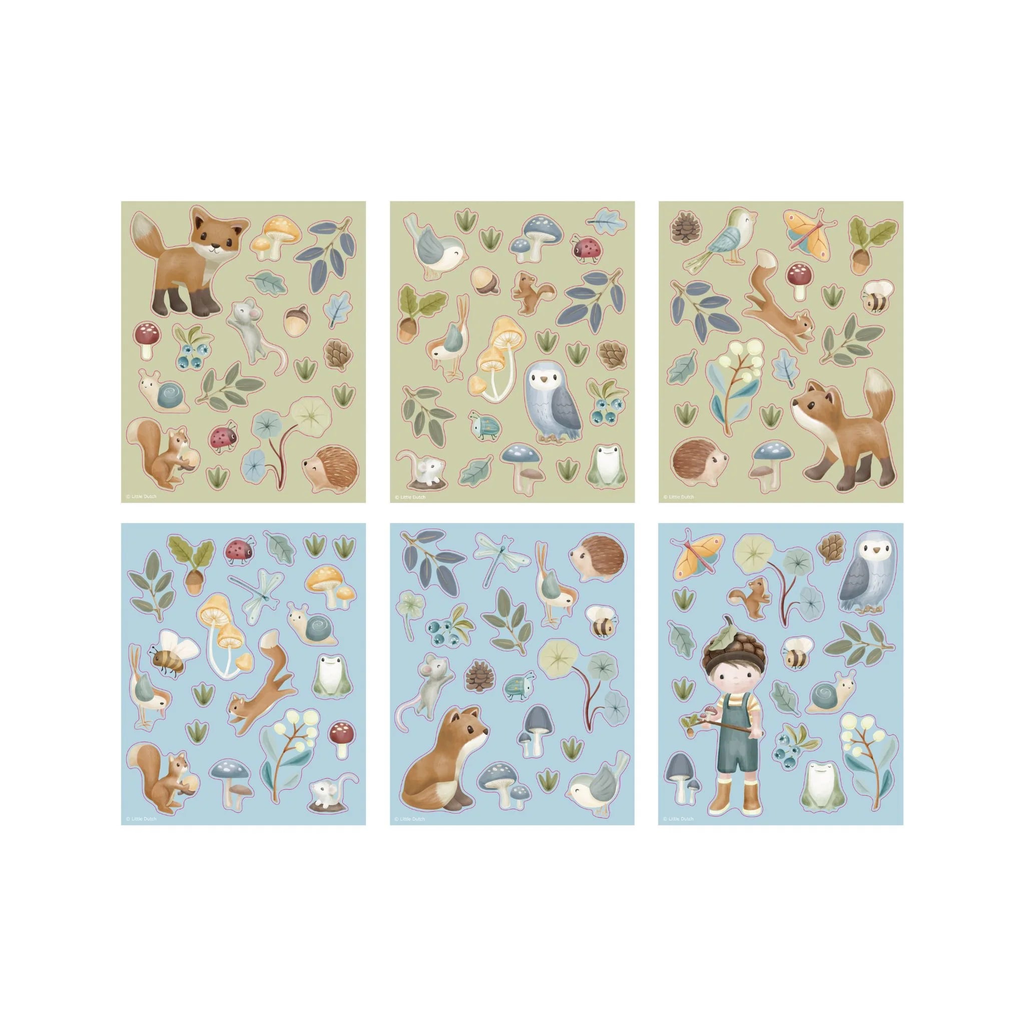 Stickerset Forest Friends