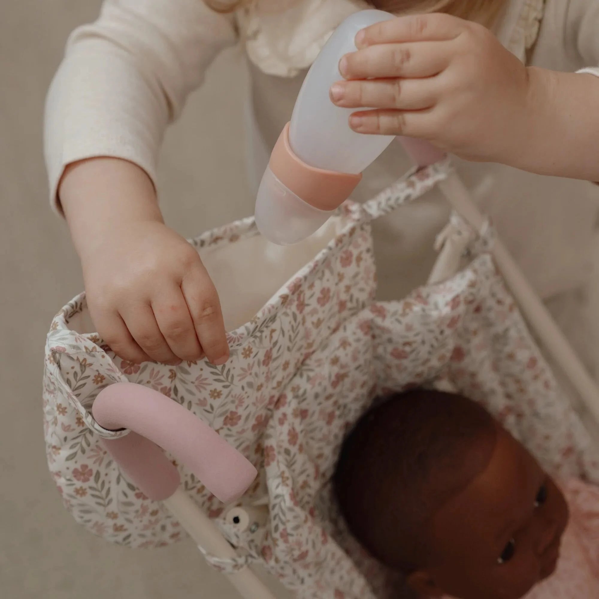 Poppenbuggy – Roze – Essentials – Soft Flowers