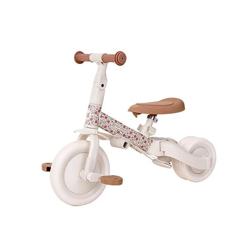 4 in 1 Driewieler Off White