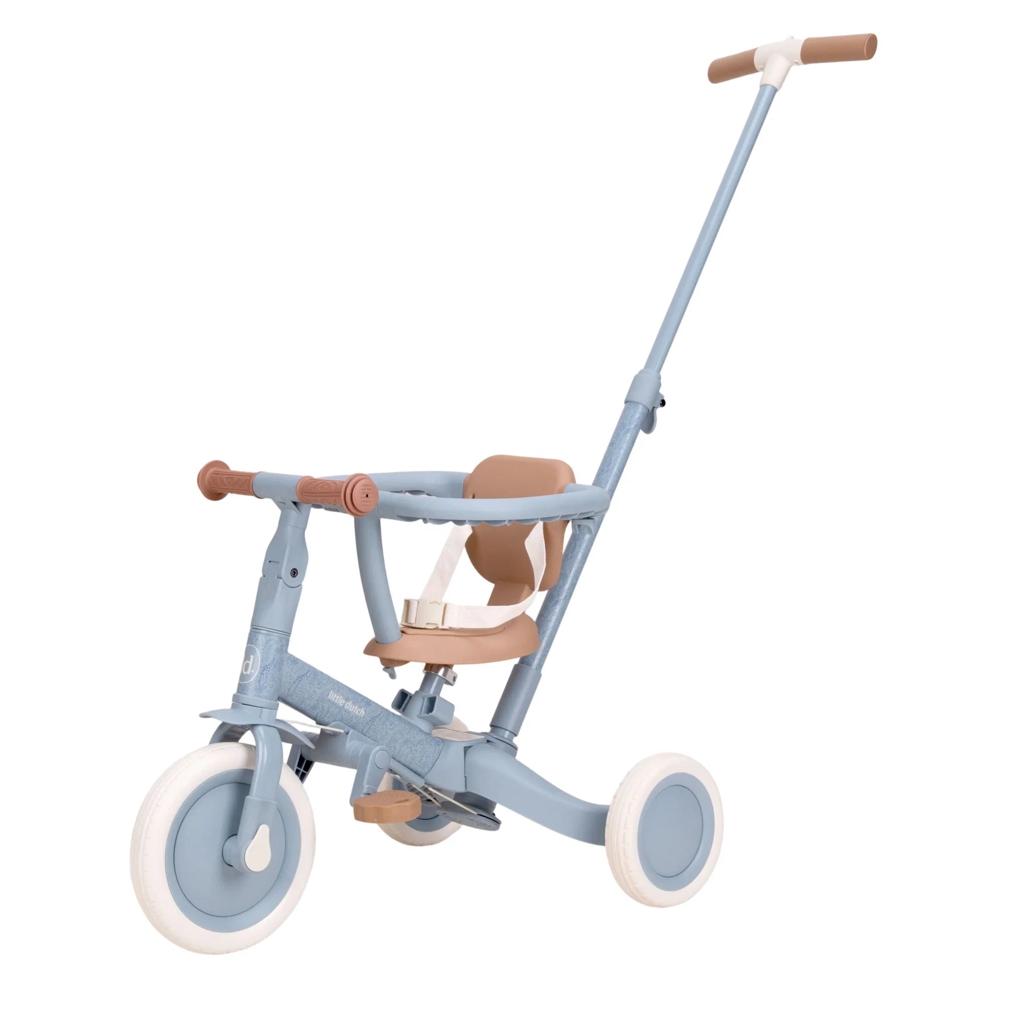 4 in 1 driewieler - Blauw